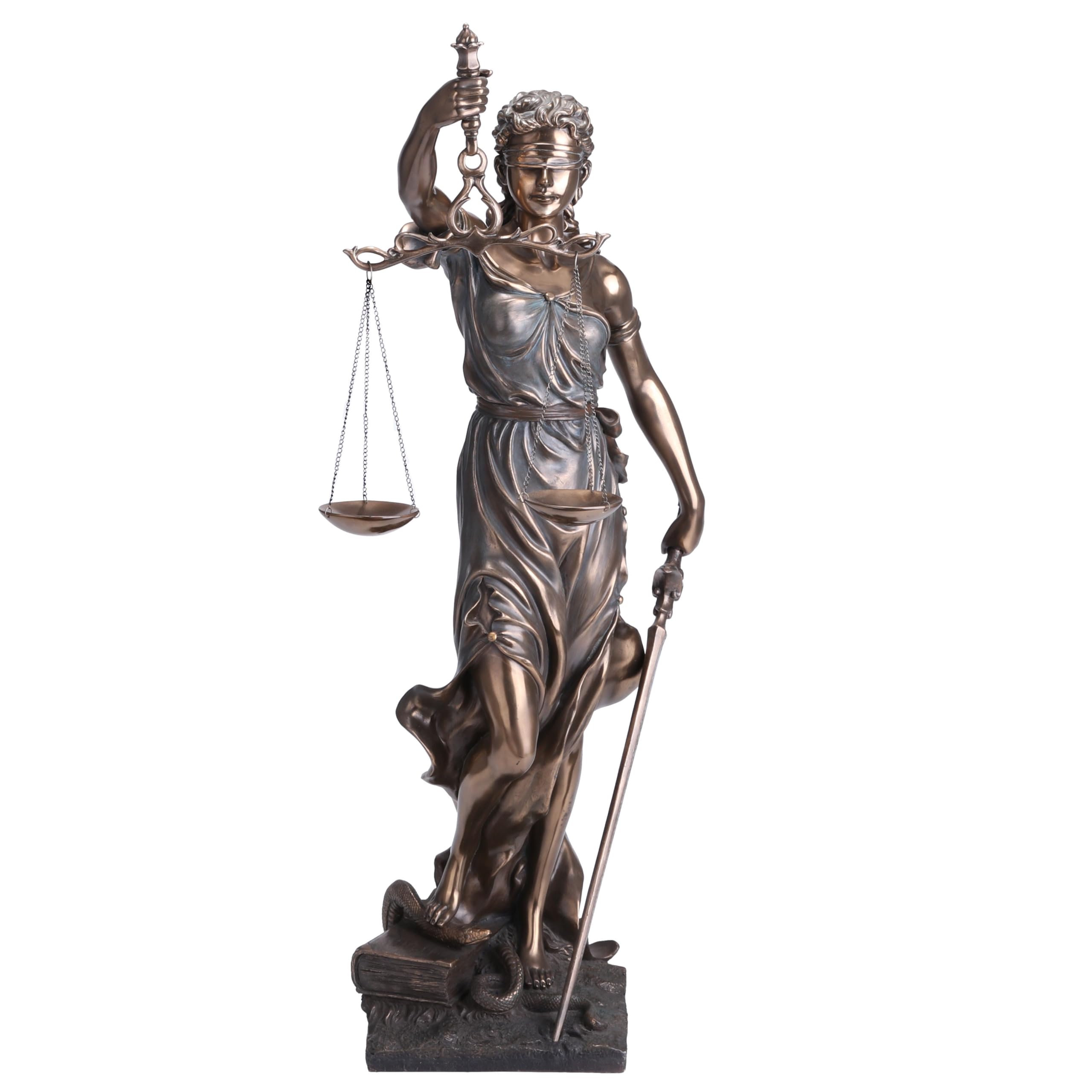 ブロンズ像　テーミス Amazon.co.jp: 正義のブロンズ女神' Themis '彫刻像 : ホーム